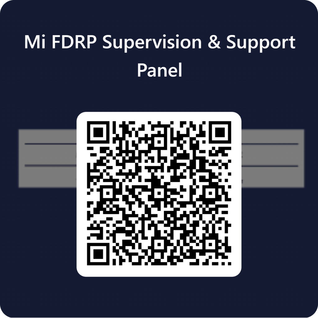 Mi FDR Supervision Panel - Supervisors